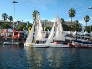 Algunas de las embarcaciones del Salón