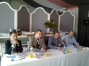 Carlos Sanlorenzo, Rafael Rodríguez Valero, Jesús Astondoa y Jaime Cortecero